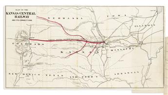 (WEST--KANSAS.) Statement of the Condition and Resources of the Kansas Central Railway, Narrow Gauge.